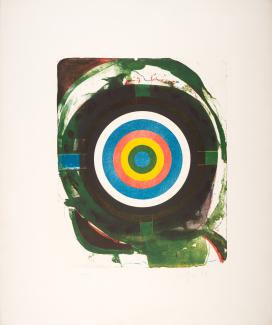 <p><span>2016 erhielt das Kunstmuseum Mülheim an der Ruhr eine umfangreiche Schenkung von 23 Druckgrafiken des Künstlers Werner Nöfer. An der Essener Folkwangschule bei Max Burchartz und Werner Graeff ausgebildet, zählt Nöfer zu den Vertretern der deutschen Pop Art. Im Sinne einer Demokratisierung der Kunst wurde er mit großflächigen Wallpaintings sowie Grafikeditionen bekannt, die preisgünstig ein breites Publikum ansprachen: Kunst für alle!</span></p><p><span>Den Blick gelenkt durch Radar-, Vermessungsgeräte, Schalttafeln, Bullaugen, Okularen und Zielscheiben nimmt Nöfer Themen wie Technisierung, Mobilität, Verkehr und Aufrüstung in den Fokus. Seine schematischen Darstellungen einer überformten Landschaft erinnern mit den starken Konturlinien und in ihrer plakativen Farbigkeit an Comiczeichnungen und Trickfilmen, für die er ebenfalls mit zahlreichen Preisen ausgezeichnet wurde.</span></p>