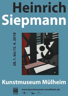 Ausstellungsplakat zur Ausstellung "Heinrich Siepmann"