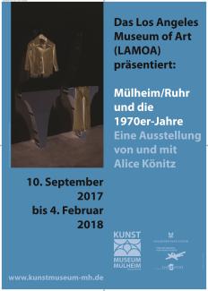 Ausstellungsplakat zur Ausstellung "Mülheim/Ruhr und die 1970er Jahre"