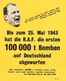 Abbildung 2: Göring – 100.000 Tonnen Bomben der Royal Air Force auf Deutschland