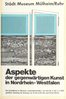 1973_Aspekte der zeitgenössischen Kunst_NRW