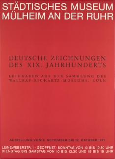1975_Deutsche Zeichnungen des XIX. Jahrhunderts