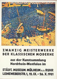 1981_Zwanzig Meisterwerke der klassischen Moderne