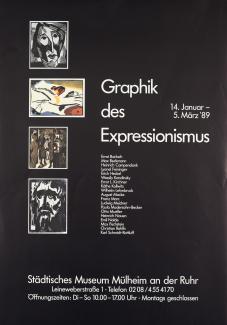 1989_Graphik des Expressionismus