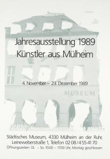 1989_Jahresausstellung Mülheimer Künstler