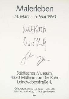1990_Koch, Curt + Werner + Thomas_Malerleben