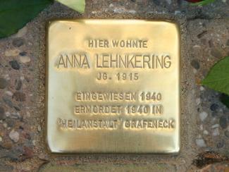 Stolperstein für Anna Lehnkering