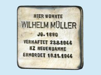 Stolperstein für Wilhelm Müller
