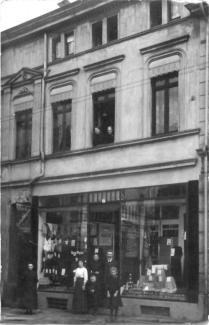 Haus in der Friedrichstraße 9 vor dem 2. Weltkrieg