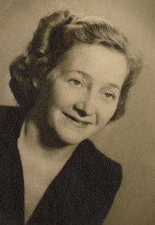 Mathilde Tilly Rosenbaum im Jahr 1946