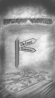 Von Izbica aus werden die beiden in die Vernichtungslager Sobibór oder Belzec gebracht und dort ermordet.