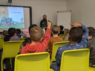 Bilderbuchkino bei den Kinderliteraturtagen 