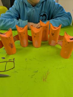 Kreativangebot zum Bilderbuchkino bei den Kinderliteraturtagen