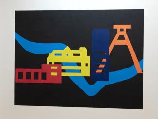 Sophia Capone, AURU, 2025, Acrlyfarbe.