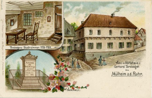 Postkartenansicht des Tersteegenhauses